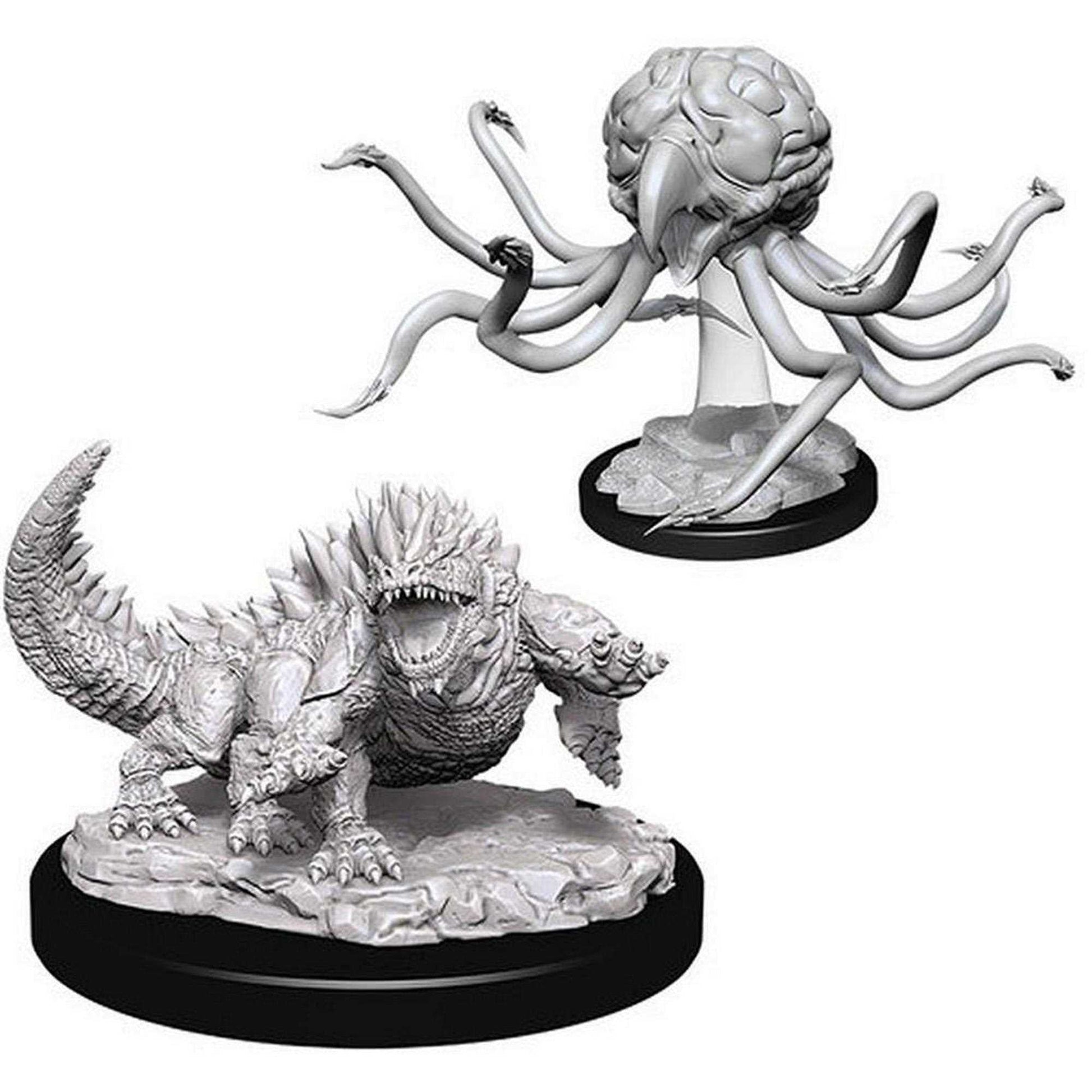 Grell and Basilisk D and D Nolzurs Marvelous Unpainted Miniatures W11 100D and D Miniature Game by Wiz Kids 1