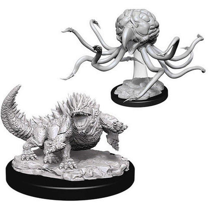 Grell and Basilisk D and D Nolzurs Marvelous Unpainted Miniatures W11 100D and D Miniature Game by Wiz Kids 1