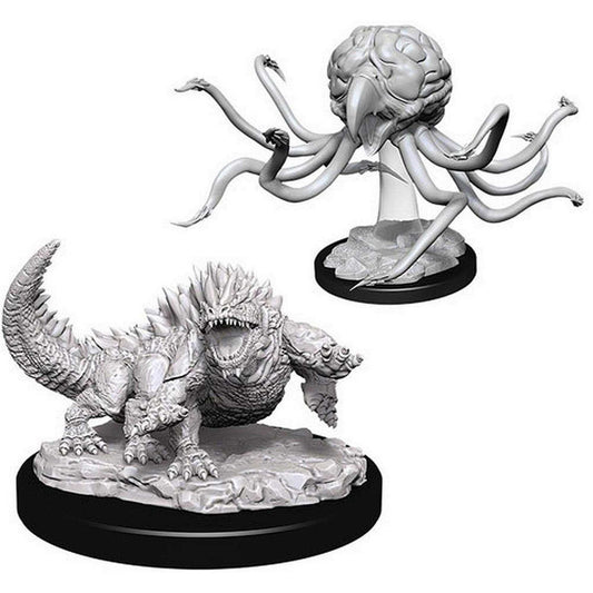 Grell and Basilisk D and D Nolzurs Marvelous Unpainted Miniatures W11 100D and D Miniature Game by Wiz Kids 1