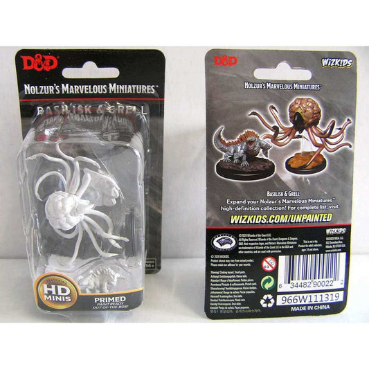 Grell and Basilisk D and D Nolzurs Marvelous Unpainted Miniatures W11 100D and D Miniature Game by Wiz Kids 2