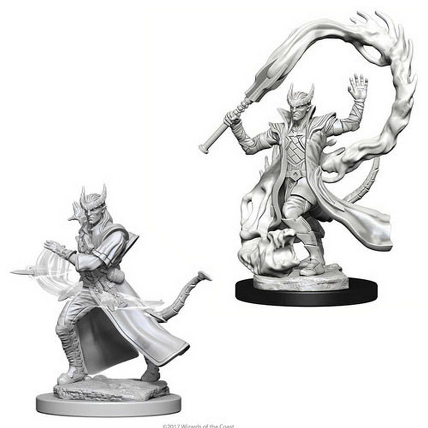 D&D Nolzur's Marvelous Miniatures - Male Tiefling Sorcerer 1