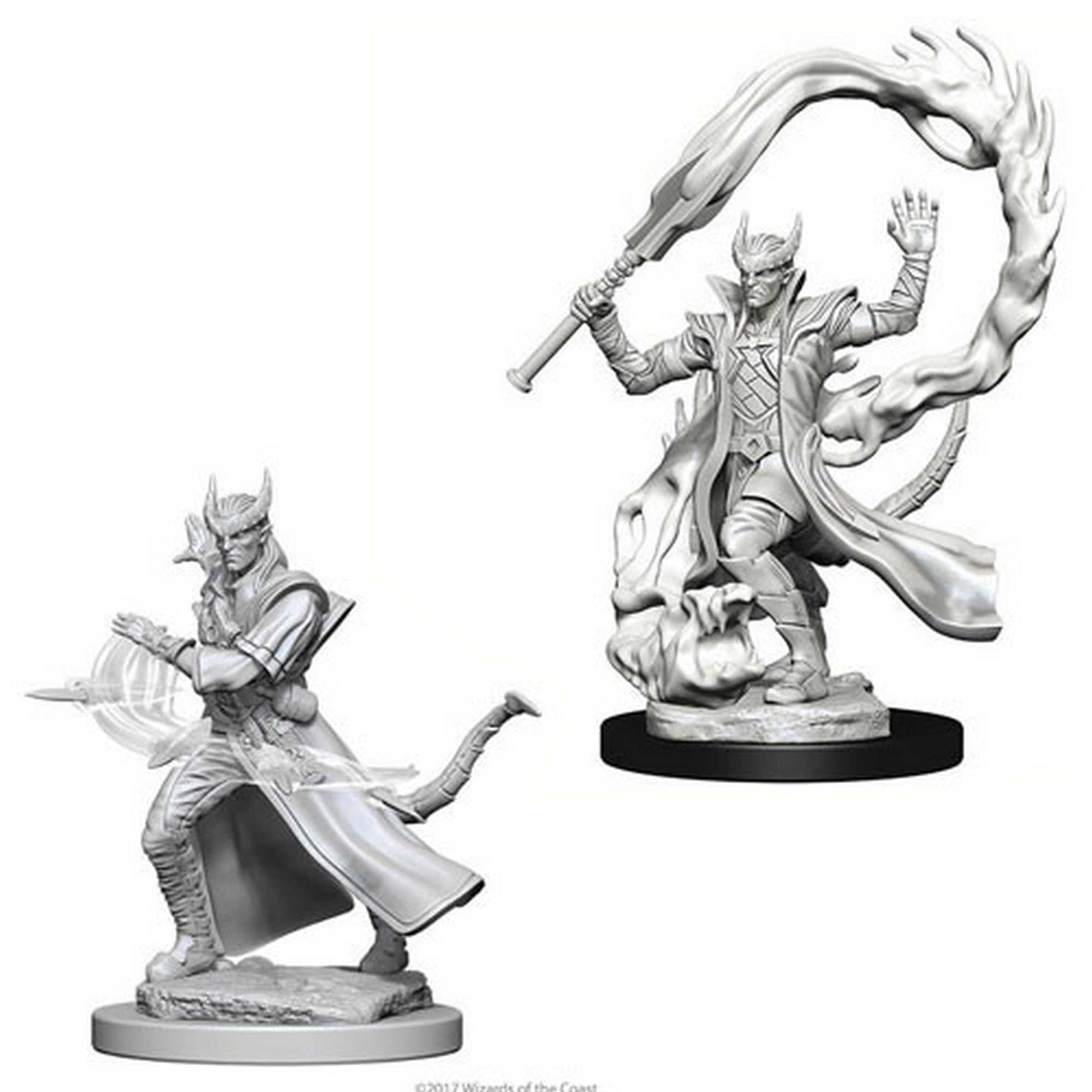 D&D Nolzur's Marvelous Miniatures - Male Tiefling Sorcerer 1