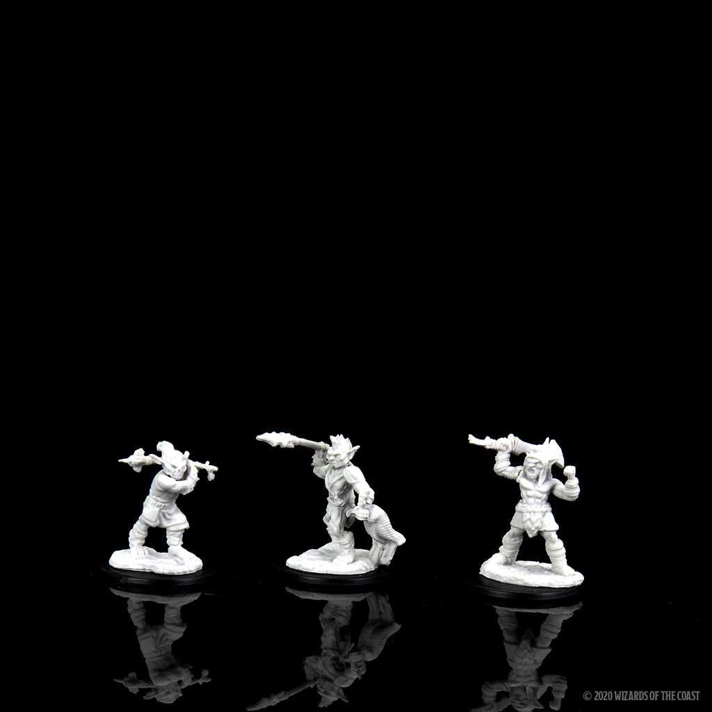 Goblins and Goblin Boss D and D Nolzurs Marvelous Unpainted Miniatures W12 100D and D Miniature Game by Wiz Kids 3