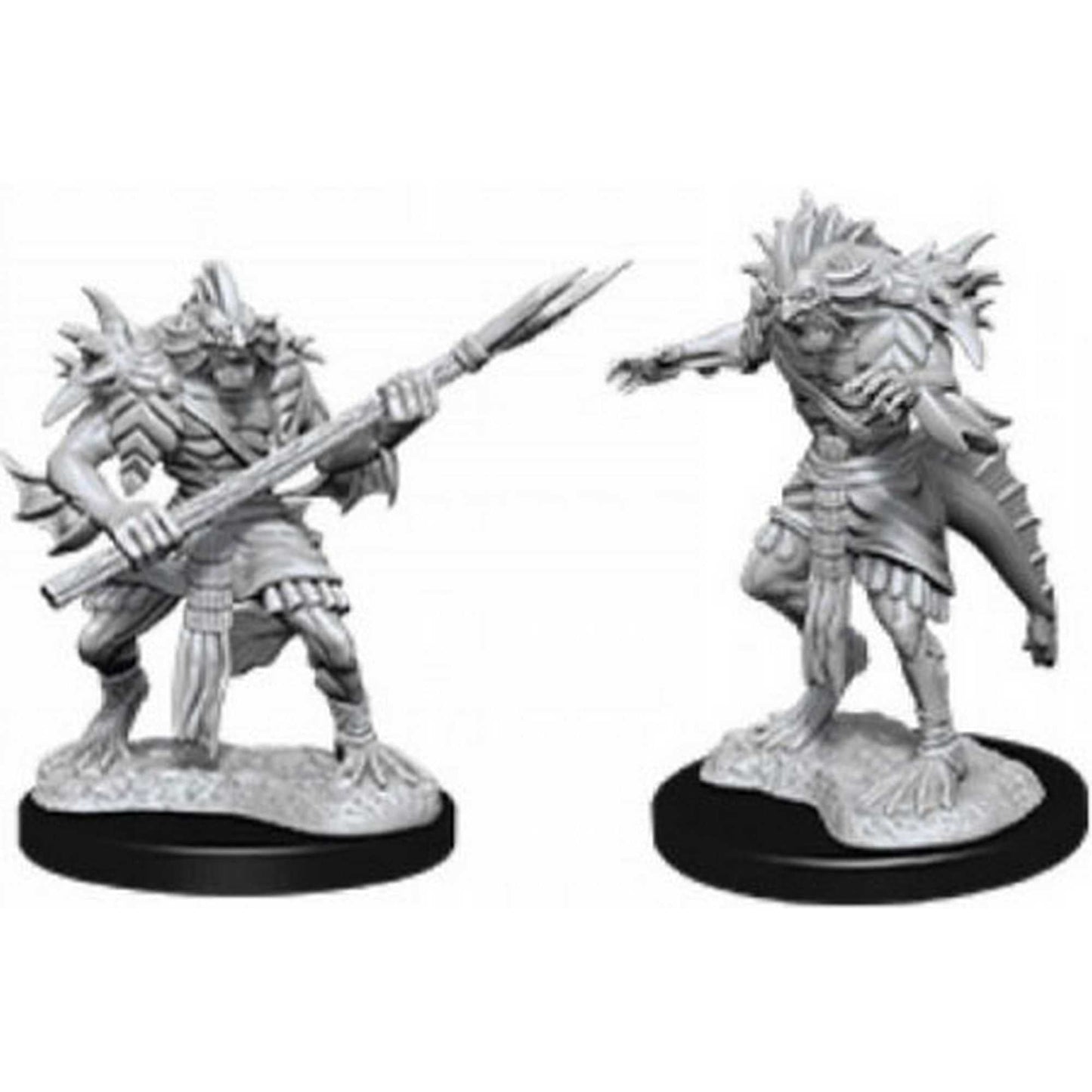 Sahuagin D and D Nolzurs Marvelous Unpainted Miniatures W12 Miniature Game by Wiz Kids 1