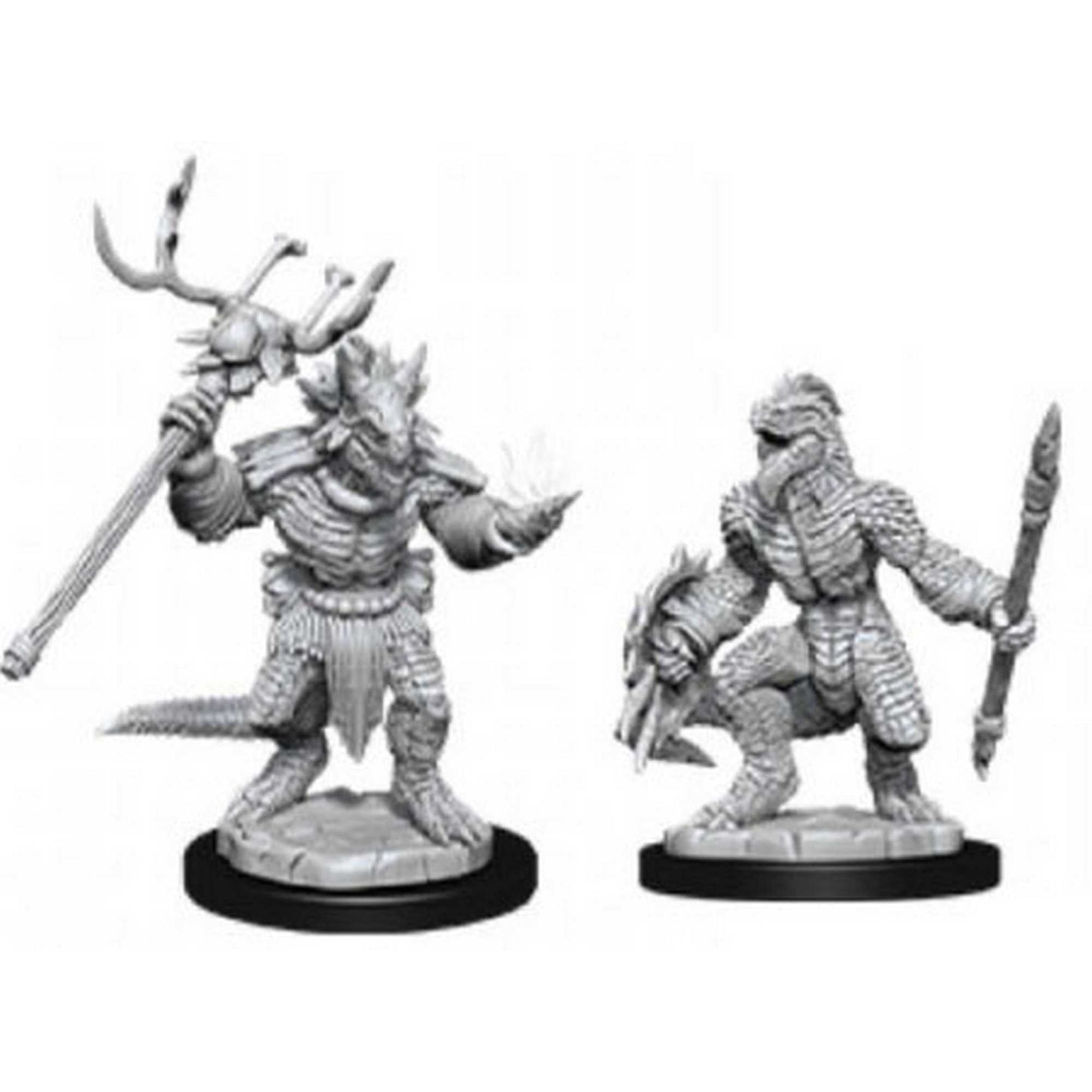 D&D Nolzur's Marvelous Miniatures - Lizardfolk & Lizardfolk Shaman 1