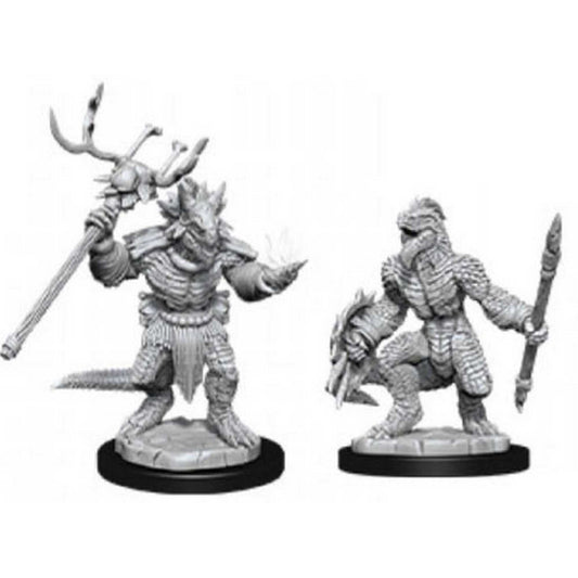 D&D Nolzur's Marvelous Miniatures - Lizardfolk & Lizardfolk Shaman 1