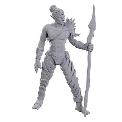 Sea Elf Leader D and D Nolzurs Marvelous Unpainted Miniatures W23 Miniature Game by Wiz Kids 1