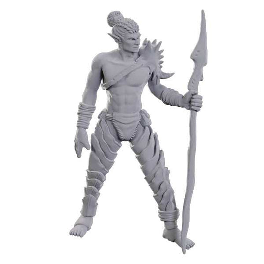 Sea Elf Leader D and D Nolzurs Marvelous Unpainted Miniatures W23 Miniature Game by Wiz Kids 1