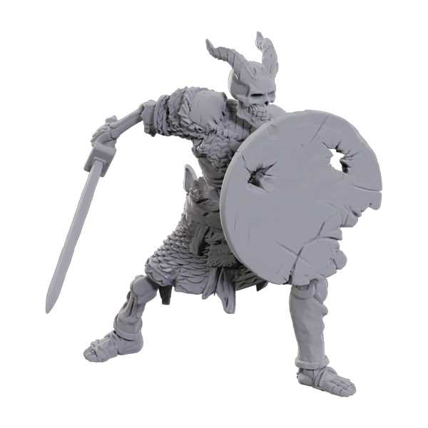 Tiefling Skeleton D and D Nolzurs Marvelous Unpainted Miniatures W23 Miniature Game by Wiz Kids 1