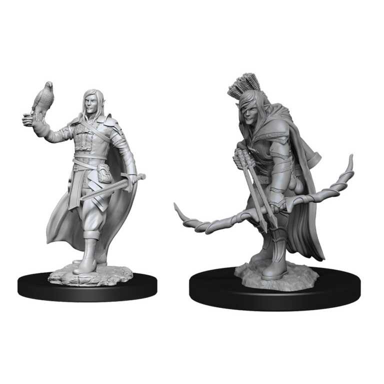D&D Nolzur's Marvelous Miniatures: Elf Ranger Male 1