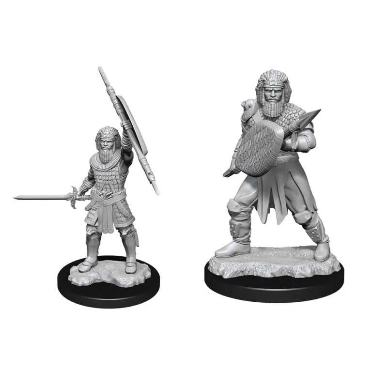 D&D Nolzur's Marvelous Miniatures: Human Fighter Male 1