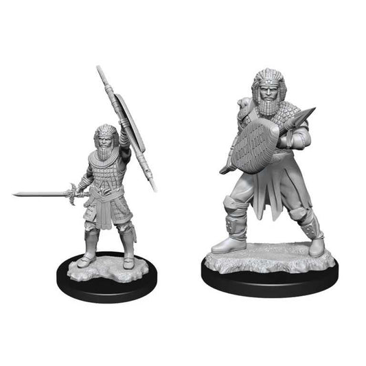D&D Nolzur's Marvelous Miniatures: Human Fighter Male 1