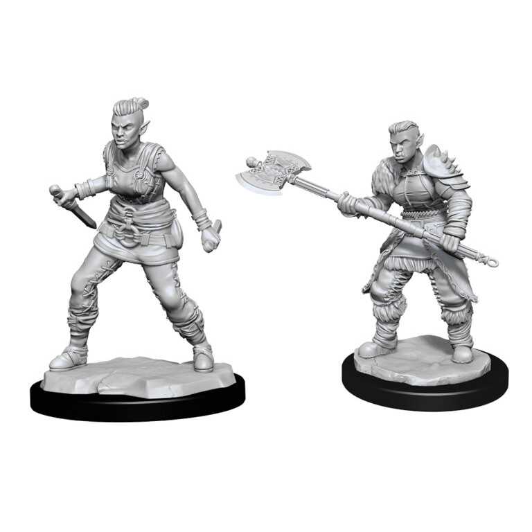 D&D Nolzur's Marvelous Miniatures: Orc Barbarian Female