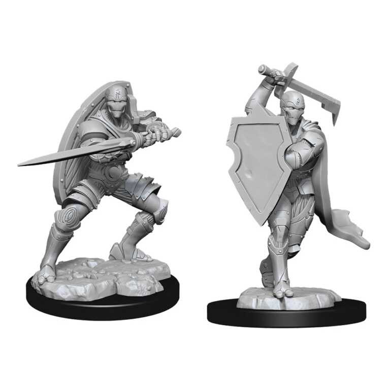 D&D Nolzur's Marvelous Miniatures: Warforged Fighter Male 1