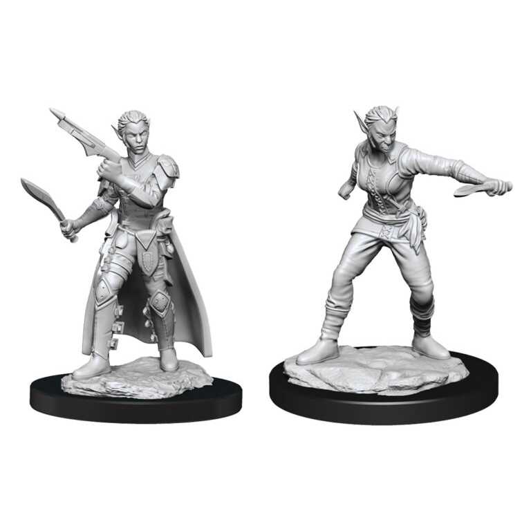 D&D Nolzur's Marvelous Miniatures: Shifter Rogue Female 1