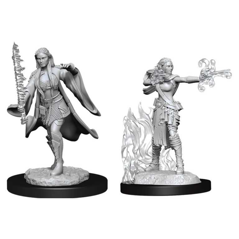 D&D Nolzur's Marvelous Miniatures: Multiclass Warlock+Sorcerer Female 1