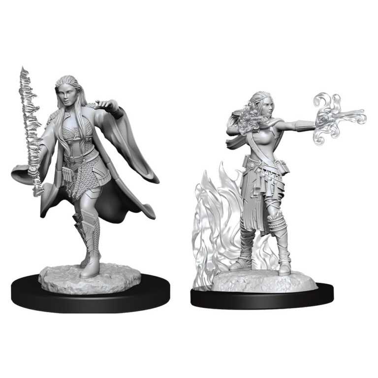 D&D Nolzur's Marvelous Miniatures: Multiclass Warlock+Sorcerer Female