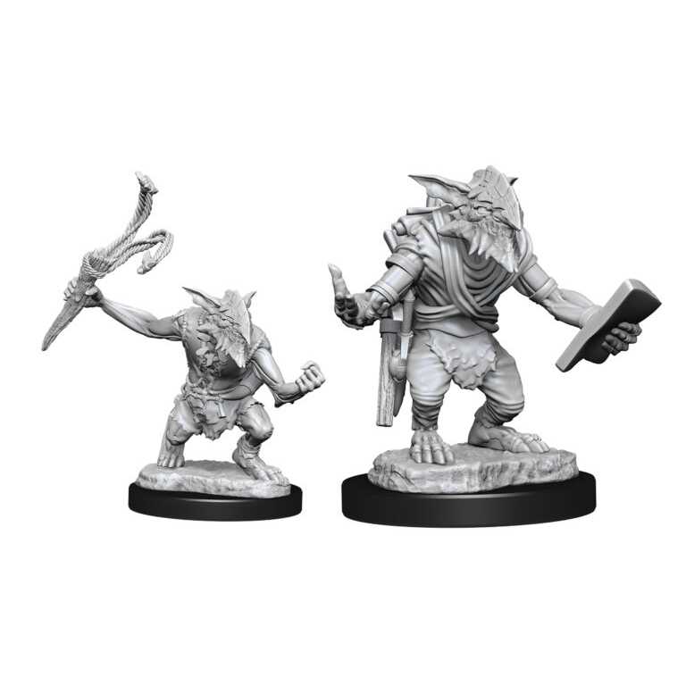 Goblin Guide and Goblin Bushwhacker Magic the Gathering Unpainted Miniatures W13 Miniature Game by Wiz Kids 1
