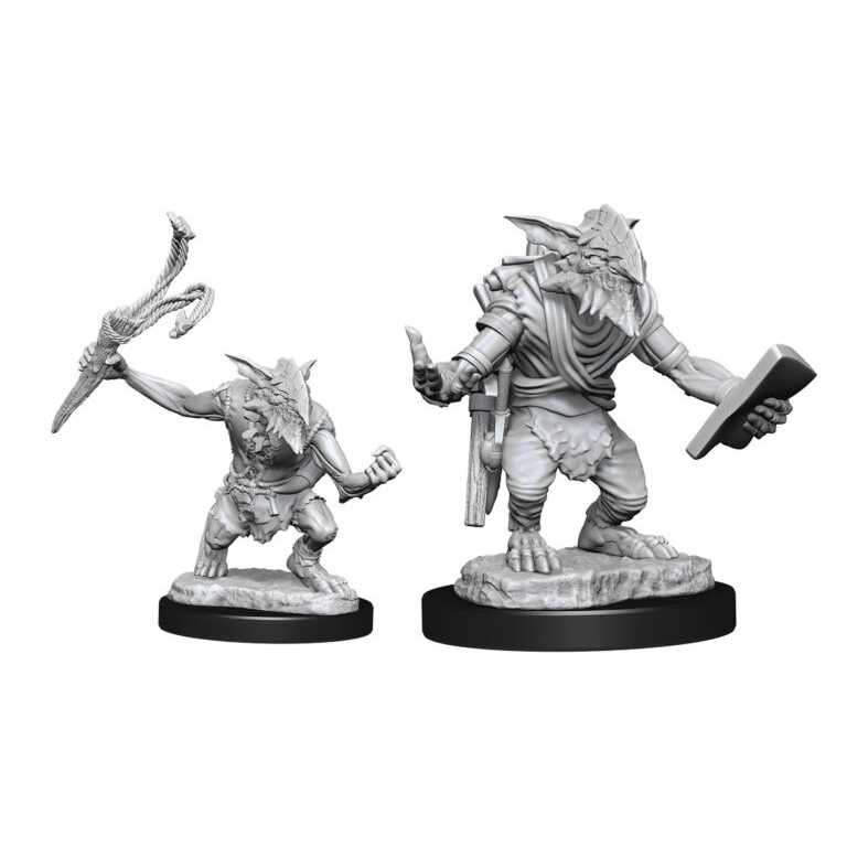 Magic the Gathering Unpainted Miniatures: Goblin Guide & Goblin Bushwhacker