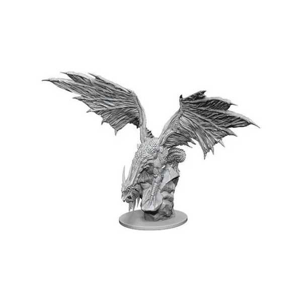Silver Dragon Pathfinder Battles Deep Cuts Unpainted Miniatures W12 5 Miniature Game by Wiz Kids 1