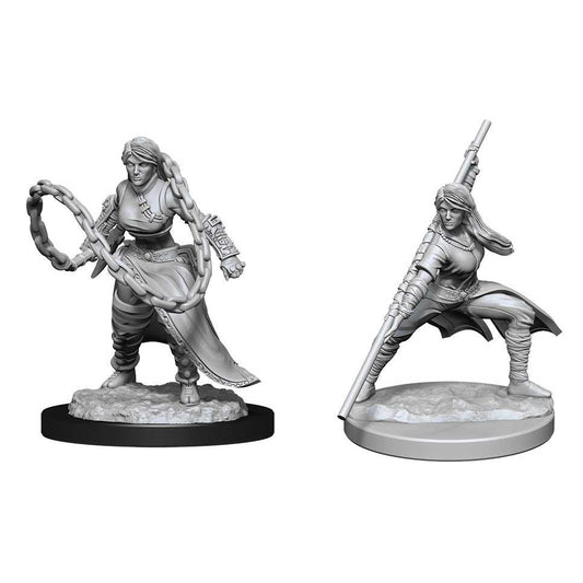D&D Nolzur's Marvelous Miniatures: Human Monk Female 1