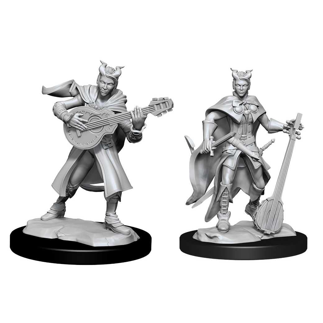 D&D Nolzur's Marvelous Miniatures: Tiefling Bard Female 1