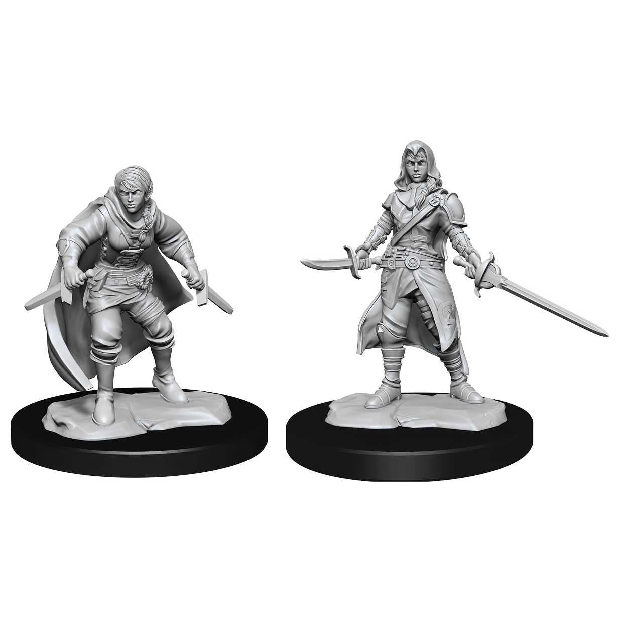 D&D Nolzur's Marvelous Miniatures: Half-Elf Rogue Female 1
