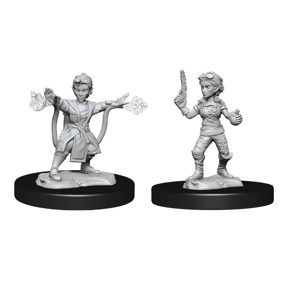 Gnome Artificer Female D and D Nolzurs Marvelous Unpainted Miniatures W14 Miniature Game by Wiz Kids 1