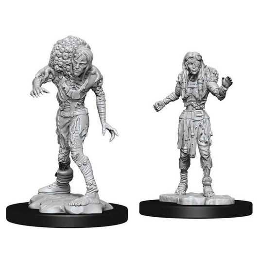 Drowned Assassin and Drowned Ascetic D and D Nolzurs Marvelous Unpainted Miniatures W14 Miniature Game by Wiz Kids 1