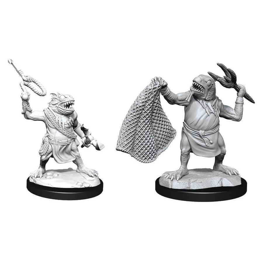 D&D Nolzur's Marvelous Miniatures: Kuo-Toa & Kuo-Toa Whip