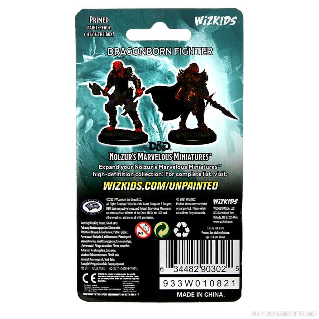 Dragonborn Fighter Female D and D Nolzurs Marvelous Unpainted Miniatures W15 Miniature Game by Wiz Kids 2