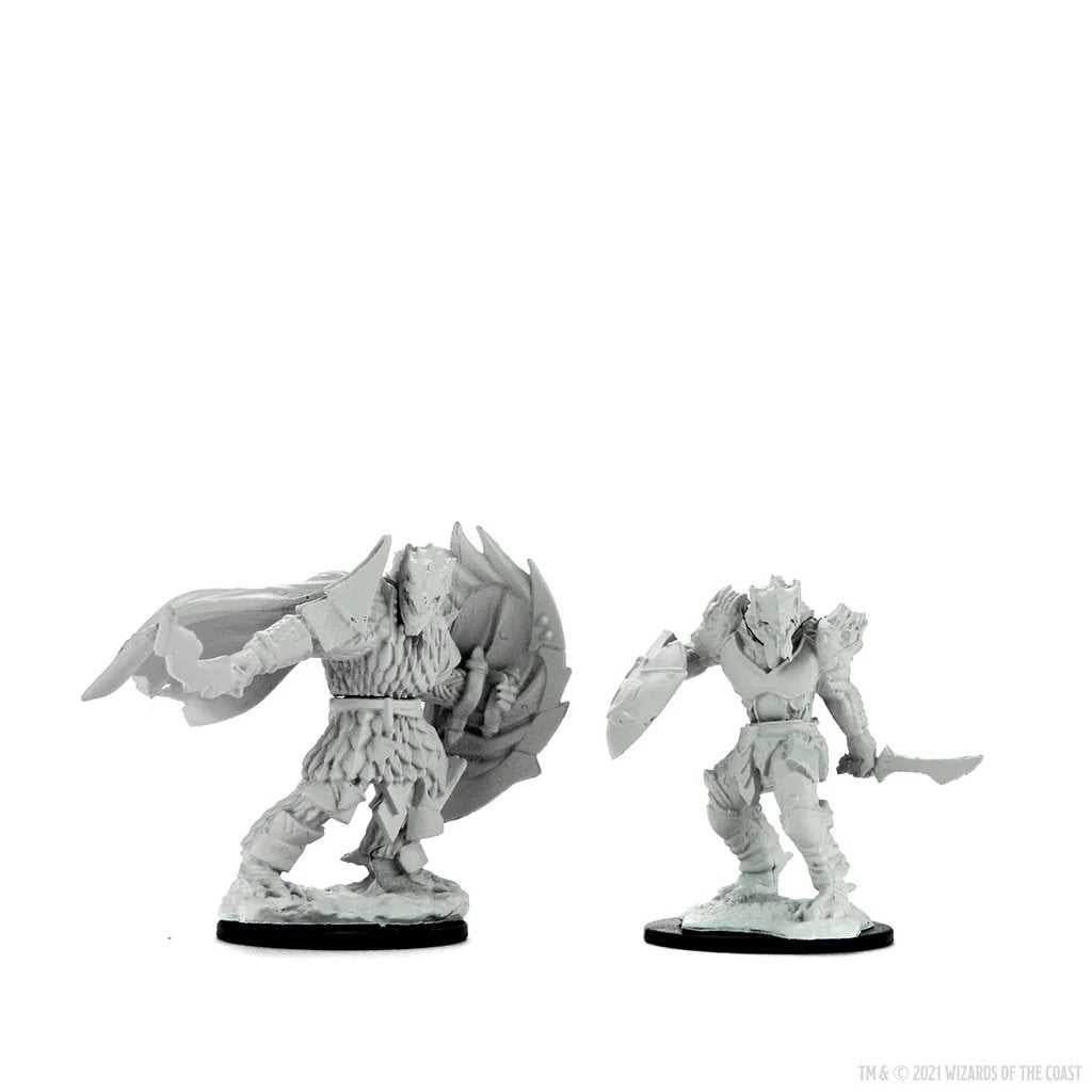 Dragonborn Fighter Male D and D Nolzurs Marvelous Unpainted Miniatures W15 Miniature Game by Wiz Kids 2