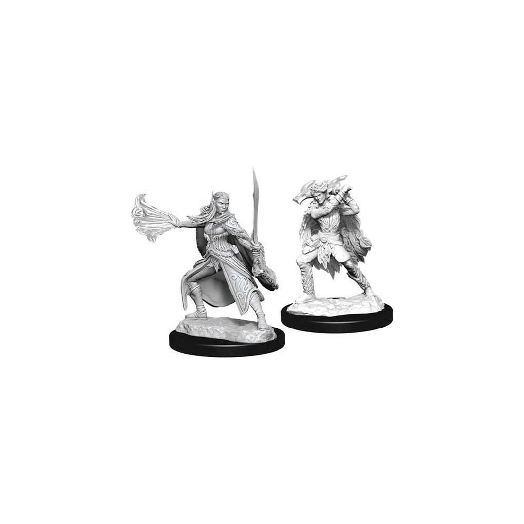 D&D Nolzur's Marvelous Miniatures: Winter Eladrin & Spring Eladrin