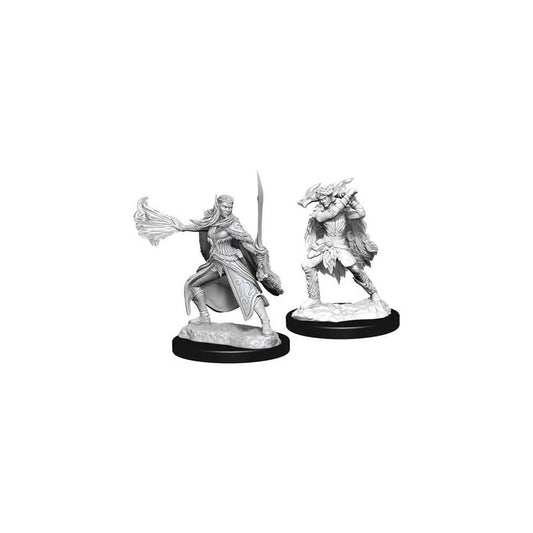 Winter Eladrin and Spring Eladrin D and D Nolzurs Marvelous Unpainted Miniatures W15 Miniature Game by Wiz Kids 1