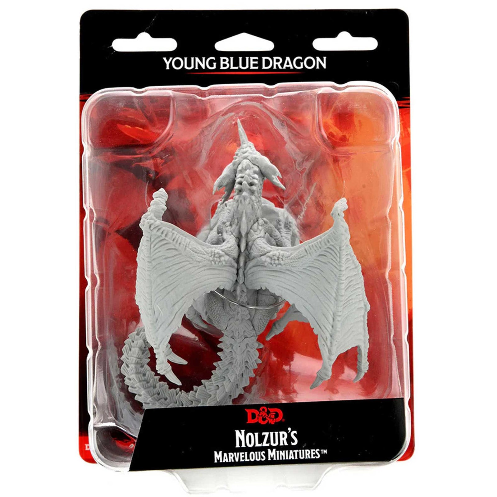 Young Blue Dragon D and D Nolzurs Marvelous Unpainted Miniatures W15 100D and D Miniature Game by Wiz Kids 1