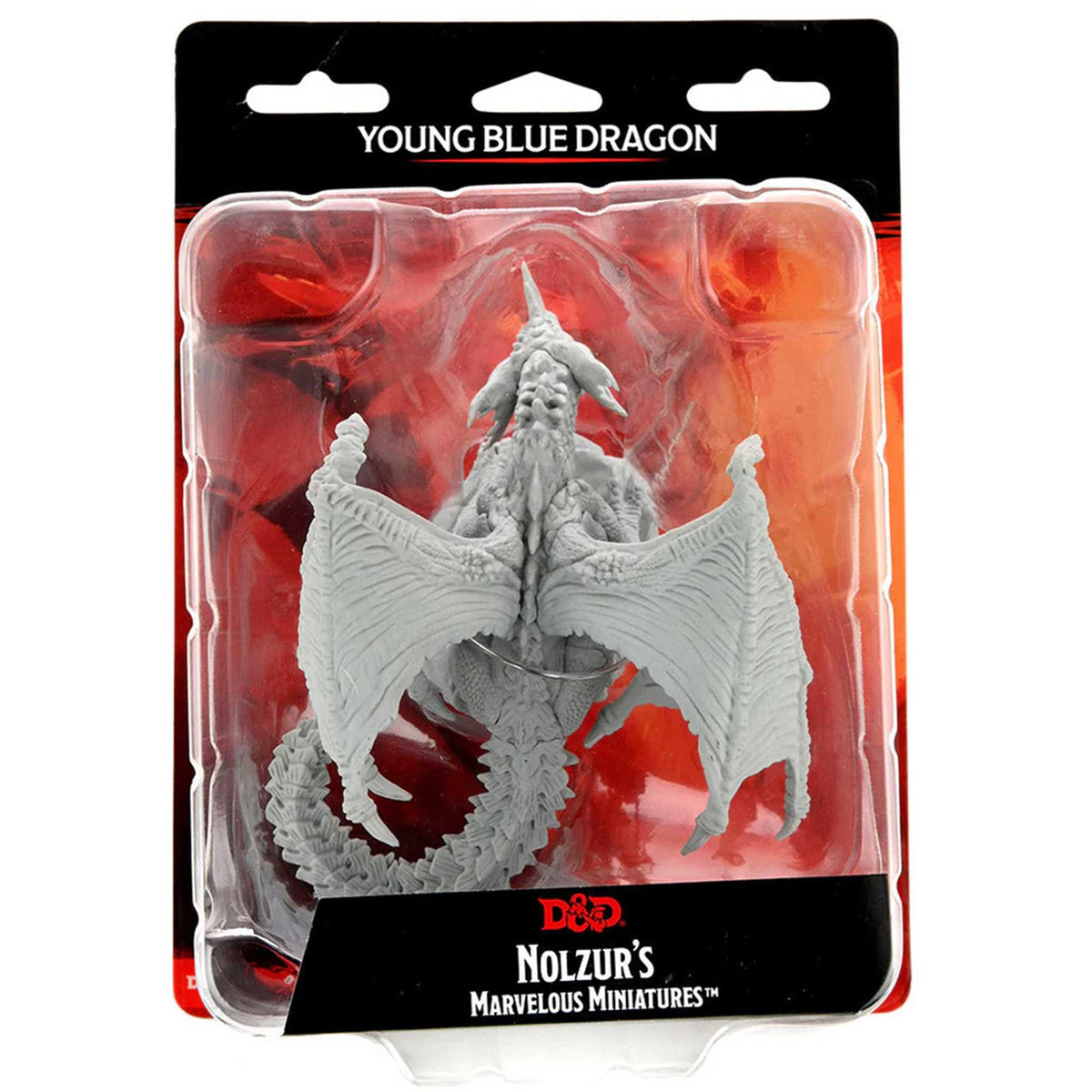 Young Blue Dragon D and D Nolzurs Marvelous Unpainted Miniatures W15 100D and D Miniature Game by Wiz Kids 1