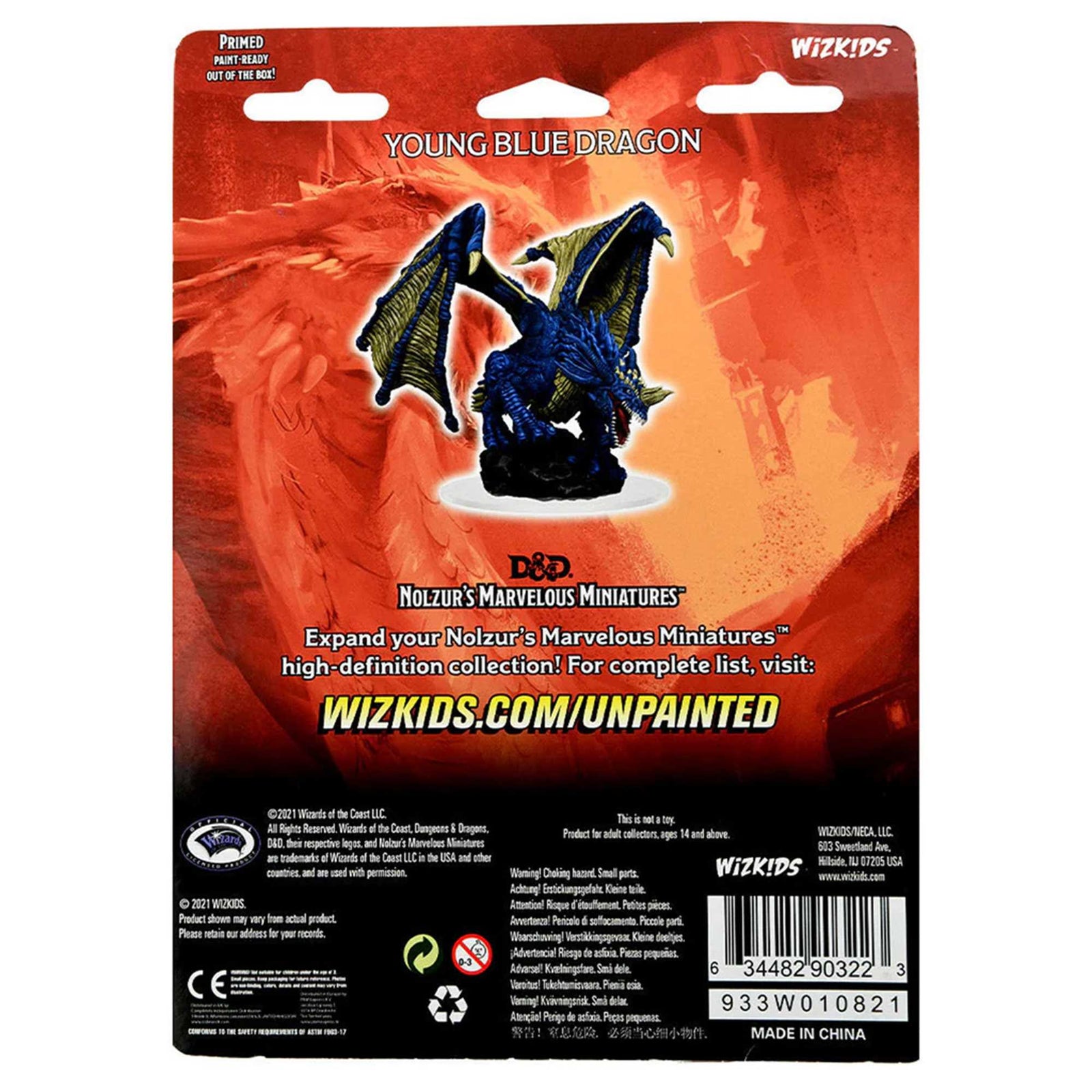 Young Blue Dragon D and D Nolzurs Marvelous Unpainted Miniatures W15 100D and D Miniature Game by Wiz Kids 2