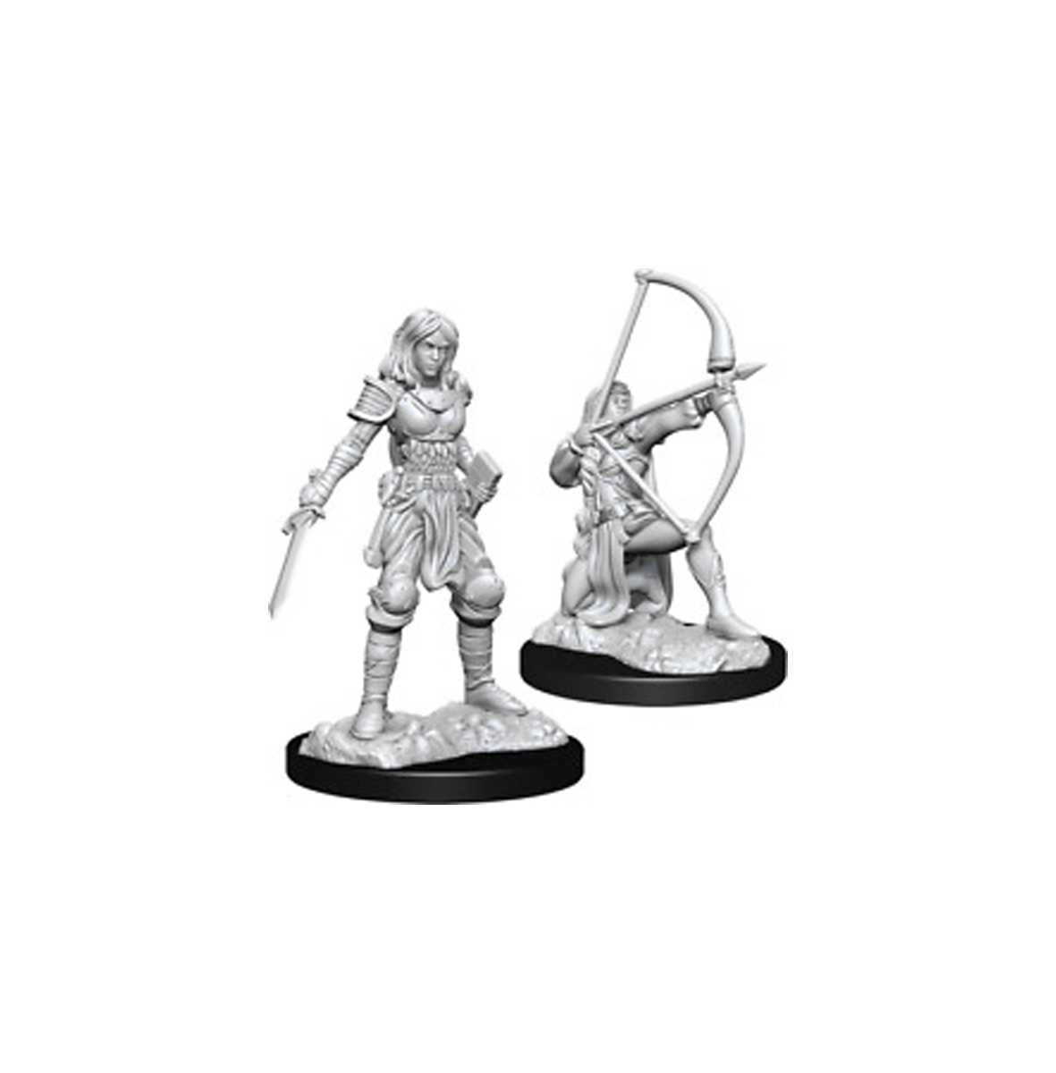 Pathfinder Deepcuts: Human Fighter Female 1