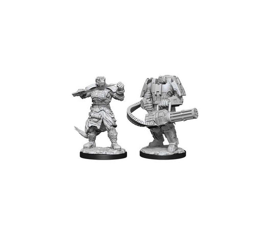 Vesk Soldier Starfinder Battles Deep Cuts Unpainted Miniatures W15 Miniature Game by Wiz Kids 1