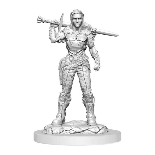 Orc Fighter Female D and D Nolzurs Marvelous Unpainted Miniatures W20 Miniature Game by Wiz Kids 1