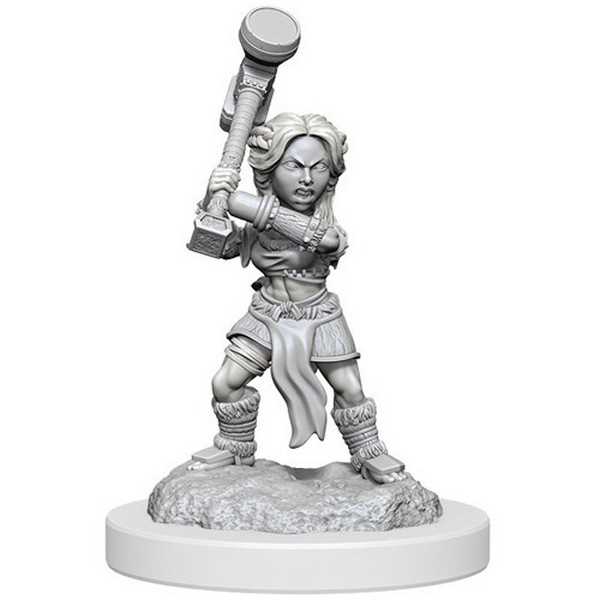 D&D Nolzur's Marvelous Unpainted Miniatures: Halfling Barbarians