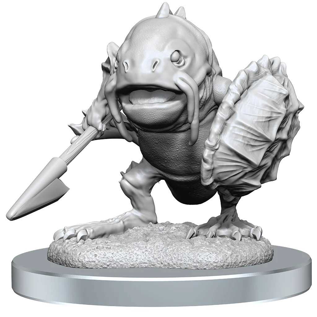 Locathah and Seal D and D Nolzurs Marvelous Unpainted Miniatures W20 Miniature Game by Wiz Kids 1