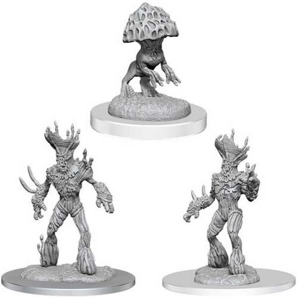 D&D Nolzur's Marvelous Unpainted Miniatures: Myconid Sovereign & Sprouts