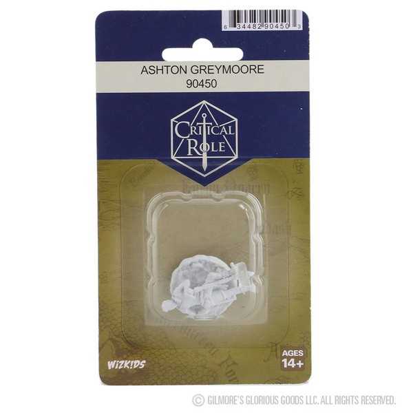 Ashton Greymoore Critical Role Unpainted Miniatures W23 Miniature Game by Wiz Kids 1