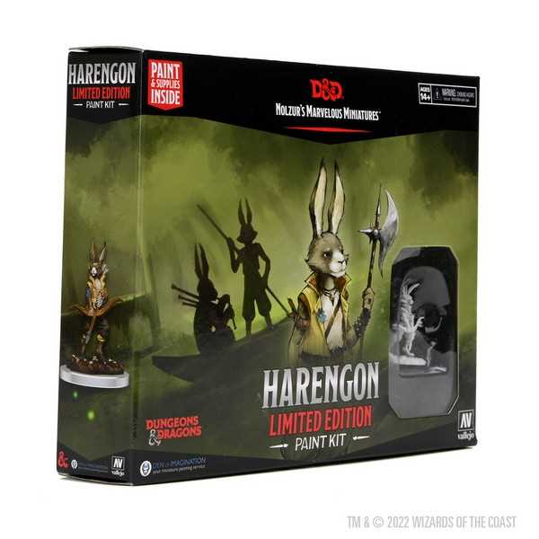 Dungeons & Dragons Nolzur's Marvelous Unpainted Miniatures: Paint Kit - Harengon 1