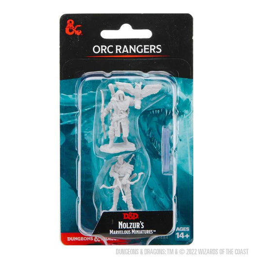 Orc Ranger Male D and D Nolzurs Marvelous Unpainted Miniatures W17 Miniature Game by Wiz Kids 1