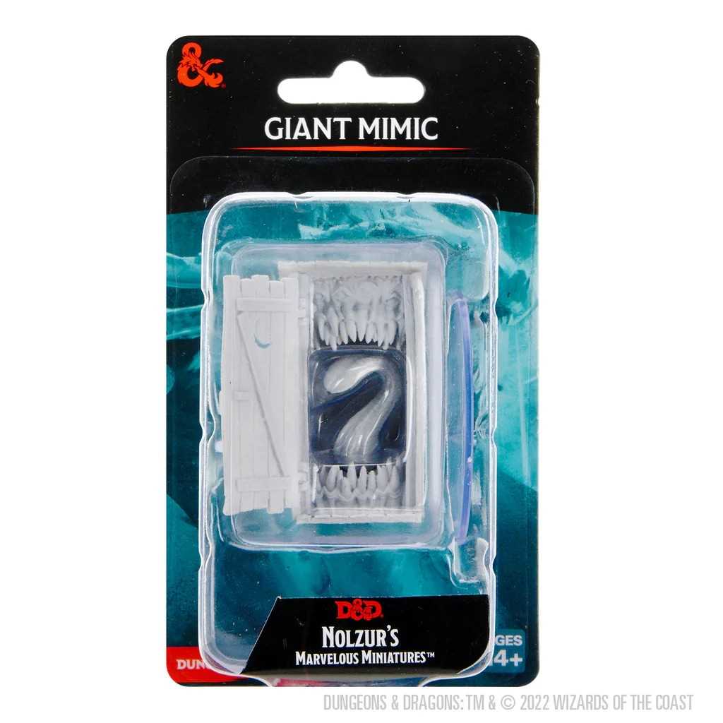 Dungeons and Dragons Nolzur's Marvelous Unpainted Miniatures Giant Mimic Miniatures Game Accessory