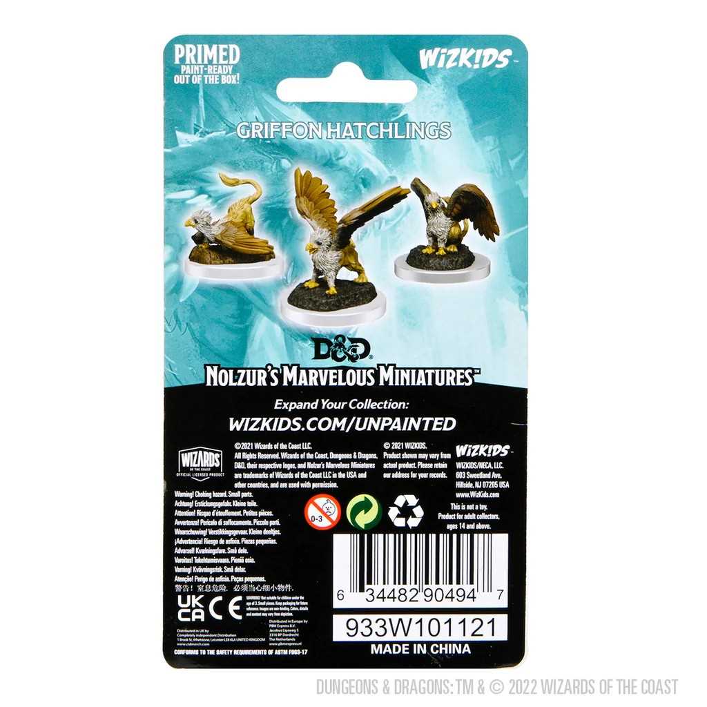 Griffon Hatchlings D and D Nolzurs Marvelous Unpainted Miniatures W17 Miniature Game by Wiz Kids 2