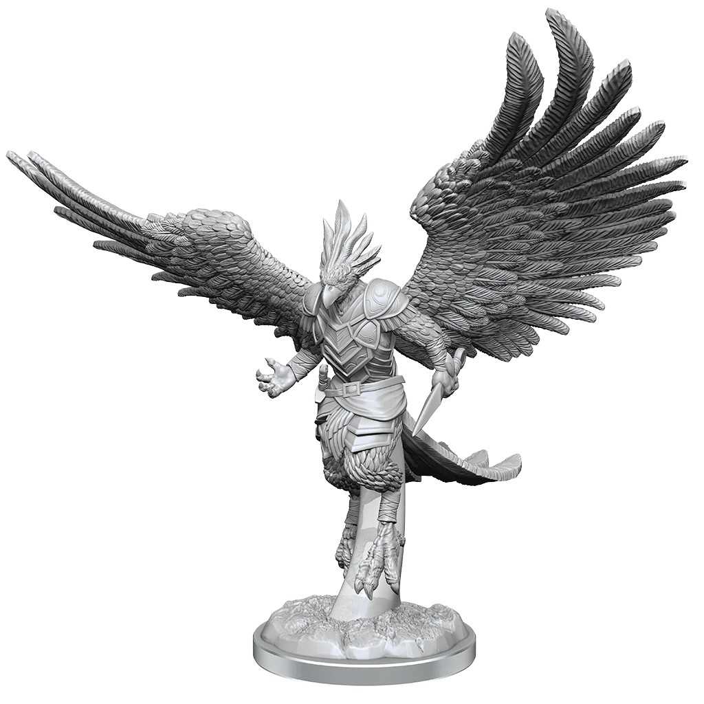 Aarakocra Paladins D and D Nolzurs Marvelous Unpainted Miniatures W18 Miniature Game by Wiz Kids 1