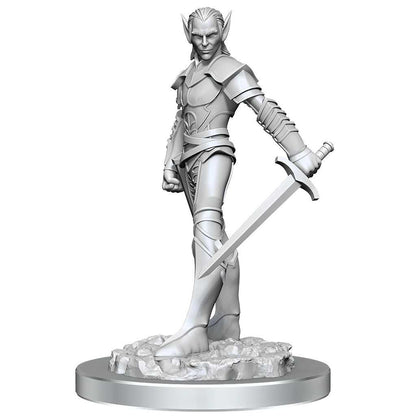 Drow Fighters D and D Nolzurs Marvelous Unpainted Miniatures W18 Miniature Game by Wiz Kids 1